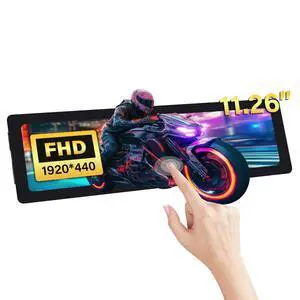 11.26 inch 1920x440 HDMI LCD Capacitive Touch Screen for Raspberry Pi 5/4B/3B+/3B 11.26 inch 1920x440 HDMI LCD Capacitive Touch Screen for Raspberry Pi 5/4B/3B+/3B
