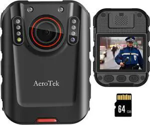 2K Body Camera, Police Body Cam with 64GB Video Recording and Ultra Infrared Night Vision, Body Worn Camera for Law Enforcement Recorder 2K Body Camera, Police Body Cam with 64GB Video Recording and Ultra Infrared Night Vision, Body Worn Camera for Law Enforcement Recorder