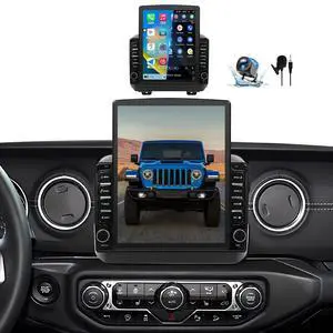 Android 14 Car Stereo Radio Compatible with Jeep Wrangler JL 2018-2021 Gladiator JT 2020 2021 Upgrade,Wireless CarPlay & Android Auto AHD Backup Camera 9.7 Touch Screen GPS SWC Bluetooth 2+64G Android 14 Car Stereo Radio Compatible with Jeep Wrangler JL 2018-2021 Gladiator JT 2020 2021 Upgrade,Wireless CarPlay & Android Auto AHD Backup Camera 9.7 Touch Screen GPS SWC Bluetooth 2+64G