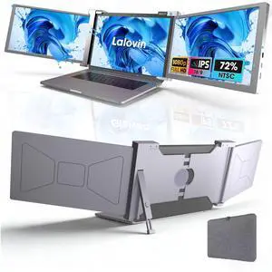 Laptop Screen Extender, 15" Triple Monitor for 15-17.3" Laptops | Portable 1080P IPS FHD display, plug & play via HDMI/USB-A, compatible with Mac/Windows/Chrome/Android,gray Laptop Screen Extender, 15" Triple Monitor for 15-17.3" Laptops | Portable 1080P IPS FHD display, plug & play via HDMI/USB-A, compatible with Mac/Windows/Chrome/Android,gray