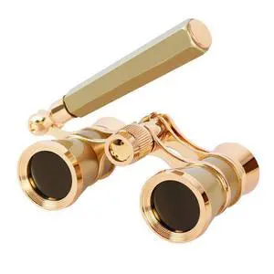 Opera Glasses, 3x25 Theatre Binoculars with Adjustable Handle | Vintage-style metal binoculars with a refined finish. Adjustable handle for comfortable viewing. Great for concerts, musicals Opera Glasses, 3x25 Theatre Binoculars with Adjustable Handle | Vintage-style metal binoculars with a refined finish. Adjustable handle for comfortable viewing. Great for concerts, musicals