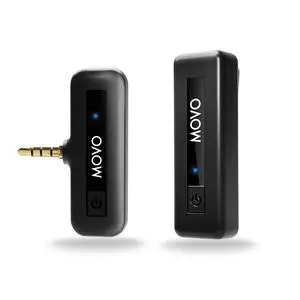 Wireless Mini Camera Microphone for Video Recording- 2.4Ghz Wireless Transmitter with Clip on Lavalier Microphone for DSLR, Mirrorless Camera- Compact Lapel Mic (164FT Range, 10-Hr Battery Life) Wireless Mini Camera Microphone for Video Recording- 2.4Ghz Wireless Transmitter with Clip on Lavalier Microphone for DSLR, Mirrorless Camera- Compact Lapel Mic (164FT Range, 10-Hr Battery Life)