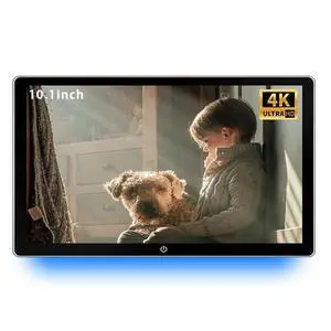 10.1 Inch 4K Android 13 Car TV Headrest Monitor for Cars Back seat,Support Phone Wireless Mirror Link Touch Screen,HDMI Input,USB/SD Card Tablet Portable Multi-Media Video Player,WiFi,2+32G 10.1 Inch 4K Android 13 Car TV Headrest Monitor for Cars Back seat,Support Phone Wireless Mirror Link Touch Screen,HDMI Input,USB/SD Card Tablet Portable Multi-Media Video Player,WiFi,2+32G