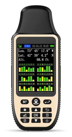 ZL660 Land Surveying Equipment, Handheld GPS for Surveying | Intuitive Operation, 3.2" Color Screen,6 Satellites, 7 Methods for Measuring Land Area, Distance,Slope ZL660 Land Surveying Equipment, Handheld GPS for Surveying | Intuitive Operation, 3.2" Color Screen,6 Satellites, 7 Methods for Measuring Land Area, Distance,Slope