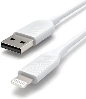 2-Pack Apple MFi Certified USB-A to Lightning Cable, High Speed Data Sync, Charger for iPhone 14 13 12 11 X Xs Pro, Pro Max, Plus, iPad, 3 Foot, White 2-Pack Apple MFi Certified USB-A to Lightning Cable, High Speed Data Sync, Charger for iPhone 14 13 12 11 X Xs Pro, Pro Max, Plus, iPad, 3 Foot, White