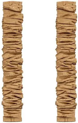 ELFCAB Fabric Cord Cover Chandelier Cord Cover & Chain Cover 2 Pack 6 Feet Use for Chandelier Lamps Pendant Lighting and Wires Easy to Install Fabric Cord Covers Brown Dark Tan ELFCAB Fabric Cord Cover Chandelier Cord Cover & Chain Cover 2 Pack 6 Feet Use for Chandelier Lamps Pendant Lighting and Wires Easy to Install Fabric Cord Covers Brown Dark Tan