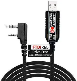 FTDI USB Programming Cable for Ham Radio UV-5R Mini BF-F8HP Pro AR-5RM DM32 AR-152 PRO UV-5G Plus K5PLUS UV32 GM-15PRO GM21 UV-21R BF-888S,Support Windows,Mac,Ubuntu OS FTDI USB Programming Cable for Ham Radio UV-5R Mini BF-F8HP Pro AR-5RM DM32 AR-152 PRO UV-5G Plus K5PLUS UV32 GM-15PRO GM21 UV-21R BF-888S,Support Windows,Mac,Ubuntu OS