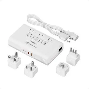 600W Pure Sine Wave 220V to 110V Voltage Converter US to Europe | Universal Travel Adapter, 4 USB Ports, PD 35W QC 30W, EU/UK/AU/IT/India Plug Power Converters, Step Down Transformer 600W Pure Sine Wave 220V to 110V Voltage Converter US to Europe | Universal Travel Adapter, 4 USB Ports, PD 35W QC 30W, EU/UK/AU/IT/India Plug Power Converters, Step Down Transformer