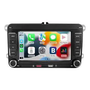 Car Radio for Volkswagen VW Passat Jetta Golf Touran Beetle, 7 Inch IPS Touch Screen Car Stereo, Wireless CarPlay & Android Auto, Bluetooth 5.0, WiFi, FM/AM, MirrorLink, Steering Wheel Control Car Radio for Volkswagen VW Passat Jetta Golf Touran Beetle, 7 Inch IPS Touch Screen Car Stereo, Wireless CarPlay & Android Auto, Bluetooth 5.0, WiFi, FM/AM, MirrorLink, Steering Wheel Control