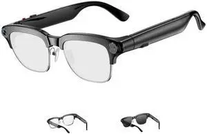 AI Smart Glasses with 8MP Camera, 1080P Anti-Shake HD Video, 2 Pairs of len, Real-Time Translation & Voice Assistant, Bluetooth Calls & Open-Ear Audio for Vlogging, Travel & Meetings AI Smart Glasses with 8MP Camera, 1080P Anti-Shake HD Video, 2 Pairs of len, Real-Time Translation & Voice Assistant, Bluetooth Calls & Open-Ear Audio for Vlogging, Travel & Meetings