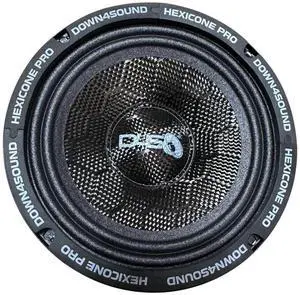 Hexicone PRO 6.5" All SZN Carbon Fiber Pro Audio Speaker 200W RMS 4 Ohm Hexicone PRO 6.5" All SZN Carbon Fiber Pro Audio Speaker 200W RMS 4 Ohm