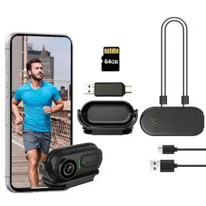 4K Mini Body Camera - 4K Mini Body Camera - Thumb POV 64GB Camwith Audio & Video Recording, 6-Axis Image Stabilization, Wearable Hands-Free Chest Pov Recording - For Cap Shirt Outoor Cycling Skiing 4K Mini Body Camera - 4K Mini Body Camera - Thumb POV 64GB Camwith Audio & Video Recording, 6-Axis Image Stabilization, Wearable Hands-Free Chest Pov Recording - For Cap Shirt Outoor Cycling Skiing