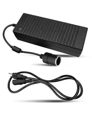 180W AC to DC Converter 110V-240V to 12V 15A Power Supply Adapter | Features Cigarette Lighter Socket for Inflator Pumps, Car Refrigerators, Car Vacuum Cleaners, Car Fans, Convenient Connection 180W AC to DC Converter 110V-240V to 12V 15A Power Supply Adapter | Features Cigarette Lighter Socket for Inflator Pumps, Car Refrigerators, Car Vacuum Cleaners, Car Fans, Convenient Connection