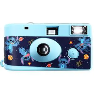 Disney Lilo and Stitch Disposable Camera with Flash 20 Exposure Film Lilo and Stitch Gifts for Women, Men, and All Fans of Lilo and Stitch Stuff (Stitch Galactic) Disney Lilo and Stitch Disposable Camera with Flash 20 Exposure Film Lilo and Stitch Gifts for Women, Men, and All Fans of Lilo and Stitch Stuff (Stitch Galactic)
