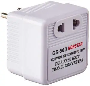 50 Watt Step Down Converter - International Travel Converter - 220-240 V to 110-120 V 50 Watt Step Down Converter - International Travel Converter - 220-240 V to 110-120 V