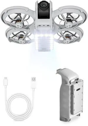Neo Battery Protector for DJI Neo Accessories, Neo LED Light Landing Gear 2-in-1 Kit (Not for NEO 2) Neo Battery Protector for DJI Neo Accessories, Neo LED Light Landing Gear 2-in-1 Kit (Not for NEO 2)