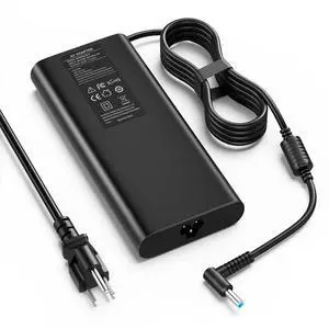 135W Laptop Charger for HP Pavilion Gaming 15-dk 15-ec 17-cd, OMEN 15-ax 15-ce (135W Only), Spectre x360 15-ch 15-df, Envy 15-ep - 4.5mm Blue Tip, L15534-001 TPN-DA11 TPN-LA13 135W Laptop Charger for HP Pavilion Gaming 15-dk 15-ec 17-cd, OMEN 15-ax 15-ce (135W Only), Spectre x360 15-ch 15-df, Envy 15-ep - 4.5mm Blue Tip, L15534-001 TPN-DA11 TPN-LA13