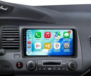 Linux Car Radio for Honda Civic Stereo 2006-2011 Fast Boot | Wireless CarPlay & Android Auto,QLED, Bluetooth, AM/FM, SWC, Plug and Play Linux Car Radio for Honda Civic Stereo 2006-2011 Fast Boot | Wireless CarPlay & Android Auto,QLED, Bluetooth, AM/FM, SWC, Plug and Play