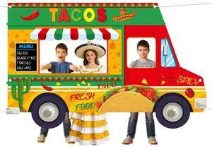 Mexican Fiesta Theme Party Decoration Tacos Truck Shaped Photo Prop Backdrop Mexican Taco Festival Truck Hanging Banner Taco Cactus Stand Photo Booth Backdrop for Fiesta Theme Birthday Party Decor Mexican Fiesta Theme Party Decoration Tacos Truck Shaped Photo Prop Backdrop Mexican Taco Festival Truck Hanging Banner Taco Cactus Stand Photo Booth Backdrop for Fiesta Theme Birthday Party Decor