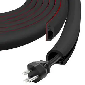 Wall Cord Hider, Flexible Side-Open Cable Raceway,Black,Regular-118inch | Wall Cord Hider, Flexible Self-Adhesive Wire Cover for Cord Concealer for Mounted TV, Home Theater & Office,Black, 118inch Wall Cord Hider, Flexible Side-Open Cable Raceway,Black,Regular-118inch | Wall Cord Hider, Flexible Self-Adhesive Wire Cover for Cord Concealer for Mounted TV, Home Theater & Office,Black, 118inch