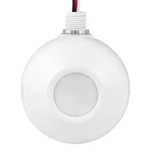 High Bay Ceiling Motion Sensor, Passive Infrared PIR Ceiling Sensor, 360° Field of View, 2800 Sq Ft Coverage, 120-277VAC, Neutral Wire Required, Commercial/Industrial Grade, MPC-50H, White | MPC-50H P High Bay Ceiling Motion Sensor, Passive Infrared PIR Ceiling Sensor, 360° Field of View, 2800 Sq Ft Coverage, 120-277VAC, Neutral Wire Required, Commercial/Industrial Grade, MPC-50H, White | MPC-50H P