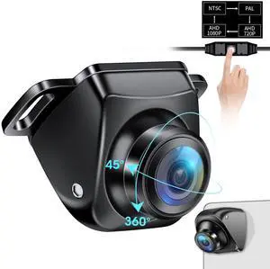Backup Camera Switchable Button Support AHD 1080P/720P/CVBS/PAL, 170° Wide Angle, Super Clear Night Vision, IP69 Waterproof Reverse Camera, Front/Side/Rear View Camera for Cars/Trucks/SUVs/Vans Backup Camera Switchable Button Support AHD 1080P/720P/CVBS/PAL, 170° Wide Angle, Super Clear Night Vision, IP69 Waterproof Reverse Camera, Front/Side/Rear View Camera for Cars/Trucks/SUVs/Vans