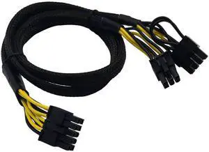 GPU Power Cable for Dell Precision 5820 7820, 10 Pin to 8 Pin(6+2) 6 Pin PCIe GPU Power Adapter Sleeved 21-inch (53cm) GPU Power Cable for Dell Precision 5820 7820, 10 Pin to 8 Pin(6+2) 6 Pin PCIe GPU Power Adapter Sleeved 21-inch (53cm)