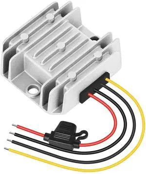 DC 12V 24V to 6V 10A 60W Car Power Step Down Converter Voltage Regulator Reducer Waterproof Buck Module DC 12V 24V to 6V 10A 60W Car Power Step Down Converter Voltage Regulator Reducer Waterproof Buck Module