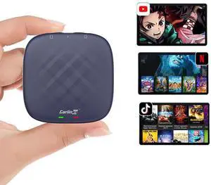 AI Box CPC200-Tbox Wireless CarPlay & Android Auto Adapter | Wired CarPlay to Wireless, Android 13.0 System, Netflix YouTube TikTok, Google Play, GPS+Glonass, 8GB+128GB, SM6225 Octa-core AI Box CPC200-Tbox Wireless CarPlay & Android Auto Adapter | Wired CarPlay to Wireless, Android 13.0 System, Netflix YouTube TikTok, Google Play, GPS+Glonass, 8GB+128GB, SM6225 Octa-core