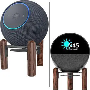 Desktop Holder Mount Stand Compatible for Echo Dot Max, Echo Spot (2024 Release) and Echo Pop and Other Suitable Speakers Desktop Holder Mount Stand Compatible for Echo Dot Max, Echo Spot (2024 Release) and Echo Pop and Other Suitable Speakers