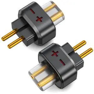 0.78 2PIN Male to QDC 2PIN Female Headphone Adapter for 0.78 2PIN Earbuds to QDC Cable Lossless Audio Adaptor for KZ ZSN ZS10 ZSX ZST ZSR AS12 AS16 for TRN BA5 V90 V10 V20 MOONDROP 1 Pair Black 0.78 2PIN Male to QDC 2PIN Female Headphone Adapter for 0.78 2PIN Earbuds to QDC Cable Lossless Audio Adaptor for KZ ZSN ZS10 ZSX ZST ZSR AS12 AS16 for TRN BA5 V90 V10 V20 MOONDROP 1 Pair Black