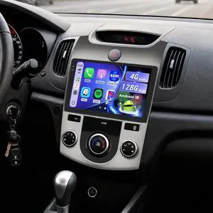 Android Car Radio for Kia Forte Cerato K3 2008-2013 CarPlay Android Auto | 9 Inch HD Touchscreen with 4+128G storage, Cerato Stereo with 5Ghz WiFi GPS Bluetooth FM/RDS EQ SWC Backup Camera MIC Android Car Radio for Kia Forte Cerato K3 2008-2013 CarPlay Android Auto | 9 Inch HD Touchscreen with 4+128G storage, Cerato Stereo with 5Ghz WiFi GPS Bluetooth FM/RDS EQ SWC Backup Camera MIC