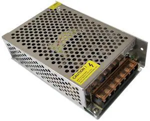 AC 110V to DC 12V 10A 120W Universal Regulated Switching Power Supply Adapter Transformer Driver Converter for LED Strip Light, CCTV Security Camera System, Computer Project AC 110V to DC 12V 10A 120W Universal Regulated Switching Power Supply Adapter Transformer Driver Converter for LED Strip Light, CCTV Security Camera System, Computer Project