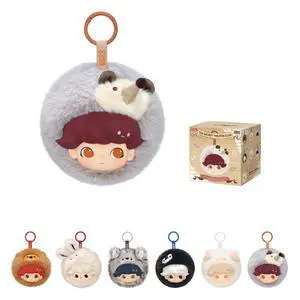 DIMOO The Secret Theatre Club Series - Earphone Case Blind Box Portable Earbuds Case for Apple, Samsung, JBL, Headphone Earbud Protective Carrying Case Bag-Single Box DIMOO The Secret Theatre Club Series - Earphone Case Blind Box Portable Earbuds Case for Apple, Samsung, JBL, Headphone Earbud Protective Carrying Case Bag-Single Box