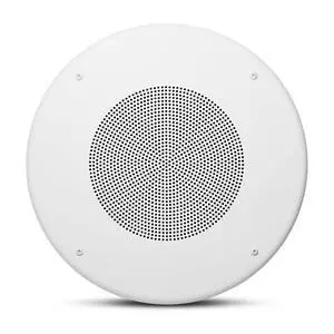 Professional CSS8018 Commercial Series Round Ceiling Speaker, 8. 10-Watt Multi-Tap Transformer for 100V, 70V and 25V Distributed Lines. Single Speaker. White and Paintable Professional CSS8018 Commercial Series Round Ceiling Speaker, 8. 10-Watt Multi-Tap Transformer for 100V, 70V and 25V Distributed Lines. Single Speaker. White and Paintable