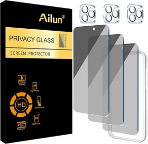 Privacy Screen Protector+Camera Lens Protector for iPhone 15 Pro Max Privacy Screen Protector+Camera Lens Protector for iPhone 15 Pro Max