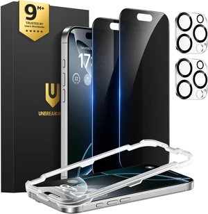 iPhone 16 Pro Max Privacy Screen Protector + Camera Protector iPhone 16 Pro Max Privacy Screen Protector + Camera Protector