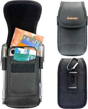 Phone Holster Nylon Belt Clip Pouch Phone Holster Nylon Belt Clip Pouch