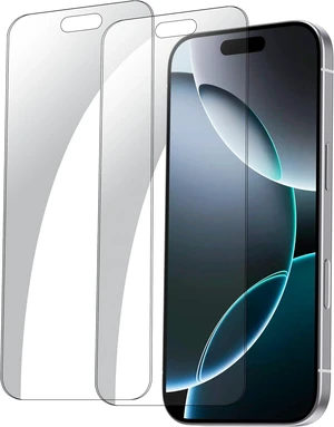 2 Pack Tempered Glass Screen Protector for iPhone 16 2 Pack Tempered Glass Screen Protector for iPhone 16