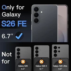 Anti-Reflective 9H+ Screen Protector for Galaxy S26 FE 2-Pack Anti-Reflective 9H+ Screen Protector for Galaxy S26 FE 2-Pack
