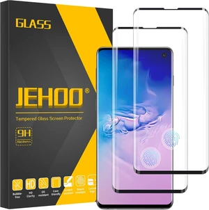 [2 Pack Tempered Glass Screen Protector for Galaxy S10 [2 Pack Tempered Glass Screen Protector for Galaxy S10