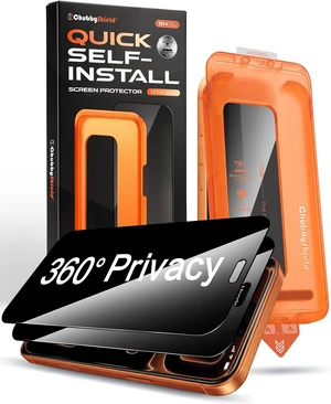 UPGRADED for iPhone 17 Pro Max 360° Privacy Screen Protector UPGRADED for iPhone 17 Pro Max 360° Privacy Screen Protector