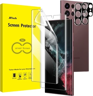 TPU Screen Protector for Galaxy S22 Ultra 2+2 Pack TPU Screen Protector for Galaxy S22 Ultra 2+2 Pack