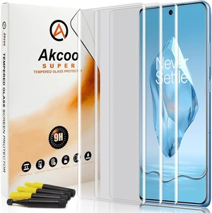 Screen Protector for OnePlus 12R Tempered Glass UV Set - 3 Pack Edge to Edge Full Coverage 9H Hardness Scratch Resistant Touch Sensitive Screen Protector for OnePlus 12R Tempered Glass UV Set - 3 Pack Edge to Edge Full Coverage 9H Hardness Scratch Resistant Touch Sensitive