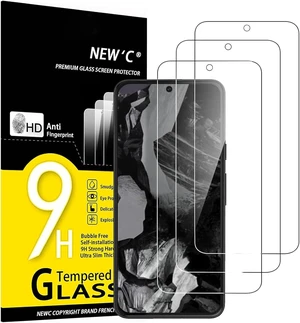 NEWC for Google Pixel 8A Screen Protector Tempered Glass Bubble Free NEWC for Google Pixel 8A Screen Protector Tempered Glass Bubble Free