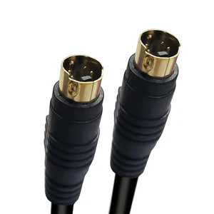 S Video Cable S-Video Cable 4 Pin Connector Male to Male Gold Plated Compatible with DVD Player Home Theater DSS Receivers VCRs DVRs/PVRs - 3.28FT S Video Cable S-Video Cable 4 Pin Connector Male to Male Gold Plated Compatible with DVD Player Home Theater DSS Receivers VCRs DVRs/PVRs - 3.28FT