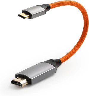 USB C to HDMI 4K 60Hz Cable for ThinkPad X1/Sony A7 IV/Atomos Ninja V 20cm 18Gbps No Lag for Gaming USB C to HDMI 4K 60Hz Cable for ThinkPad X1/Sony A7 IV/Atomos Ninja V 20cm 18Gbps No Lag for Gaming