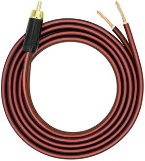 Gold-Plated RCA to Bare Wire Speaker Cable - 14AWG OFC Copper Audio Cable for Subwoofers Amps & Home Theater Dual PVC Shielded Zero-Noise(16.4FT 1PCS) Gold-Plated RCA to Bare Wire Speaker Cable - 14AWG OFC Copper Audio Cable for Subwoofers Amps & Home Theater Dual PVC Shielded Zero-Noise(16.4FT 1PCS)