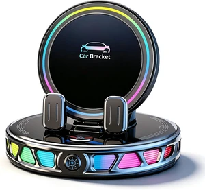 15W MagSafe Car Mount Charger with 7-Color RGB Light Car Phone Holder for Your Car Horizontal Mode Wireless Charging 360° Rotating Strong Suction Mount for iPhone 17 Pro Max 16 15 14 13 12 15W MagSafe Car Mount Charger with 7-Color RGB Light Car Phone Holder for Your Car Horizontal Mode Wireless Charging 360° Rotating Strong Suction Mount for iPhone 17 Pro Max 16 15 14 13 12