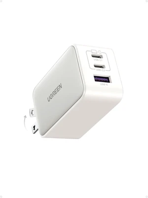 Nexode 65W USB C Charger Block 3-Port Wall Charger Fast Charging Nexode 65W USB C Charger Block 3-Port Wall Charger Fast Charging